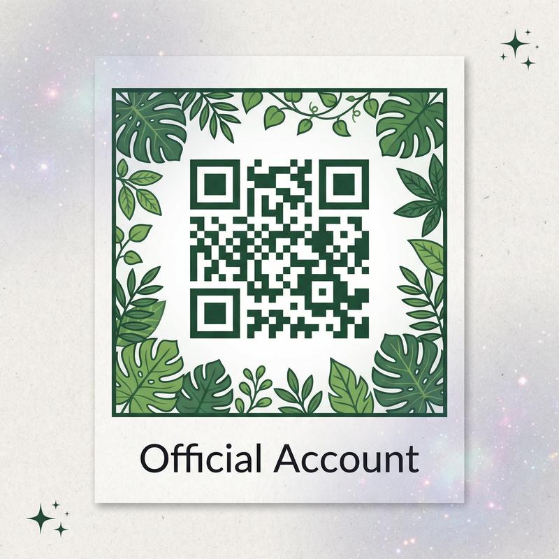 海角社区植物视频社区公众号二维码